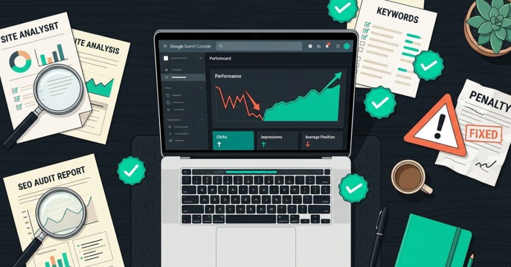 SEO audit checklist to diagnose why your rankings dropped after a Google update