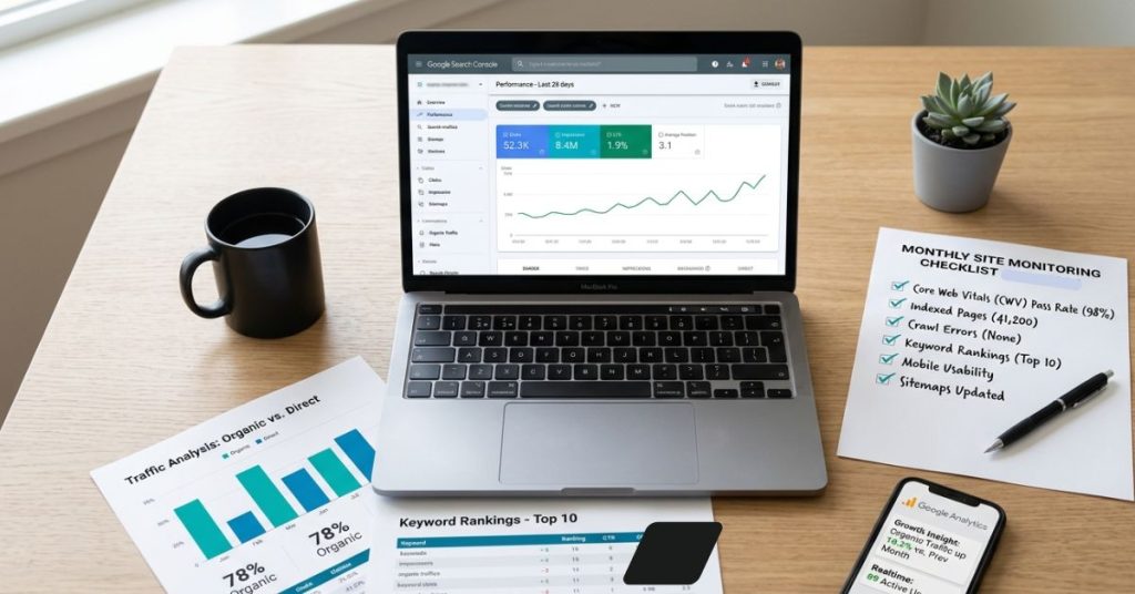 Monthly Monitoring Checklist-google-algorithm-updates-by-kawsar-ahmmed
