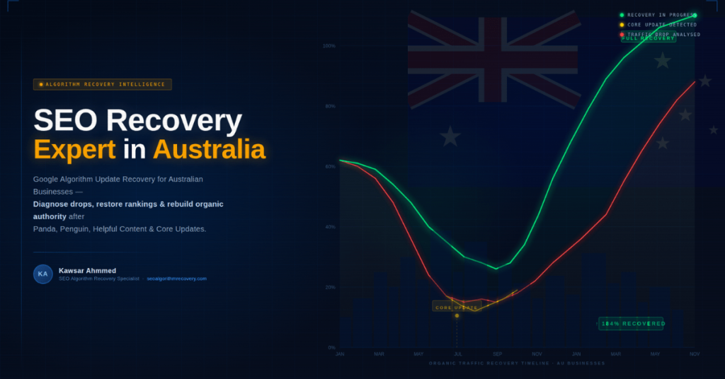 SEO Algo Recovery Expert in Australia by kawsar ahmmed
