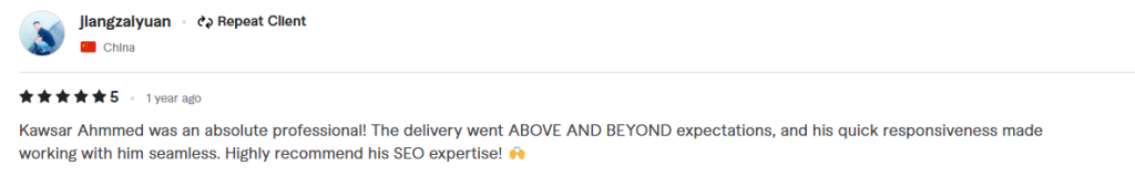 fiverr review google algorithm recovery 4 give me 5 star review